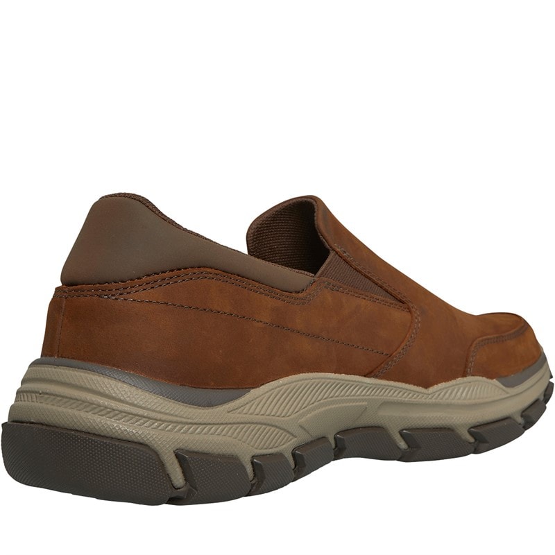 SKECHERS Herren Respected Calum Freizeit Schuhe Braun - Bild 5