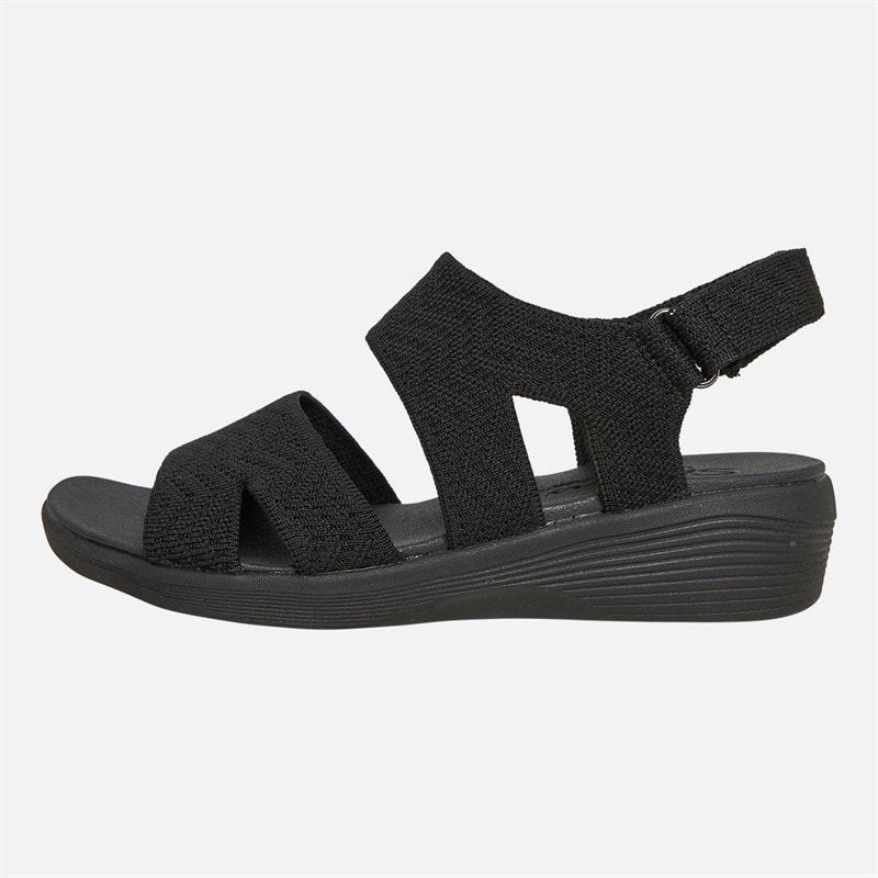 SKECHERS Sandalen Damen Arya Modern Muse Schwarz/Schwarz - Bild 2
