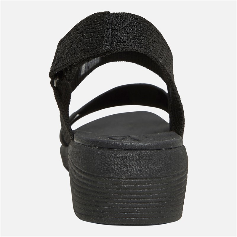 SKECHERS Sandalen Damen Arya Modern Muse Schwarz/Schwarz - Bild 4