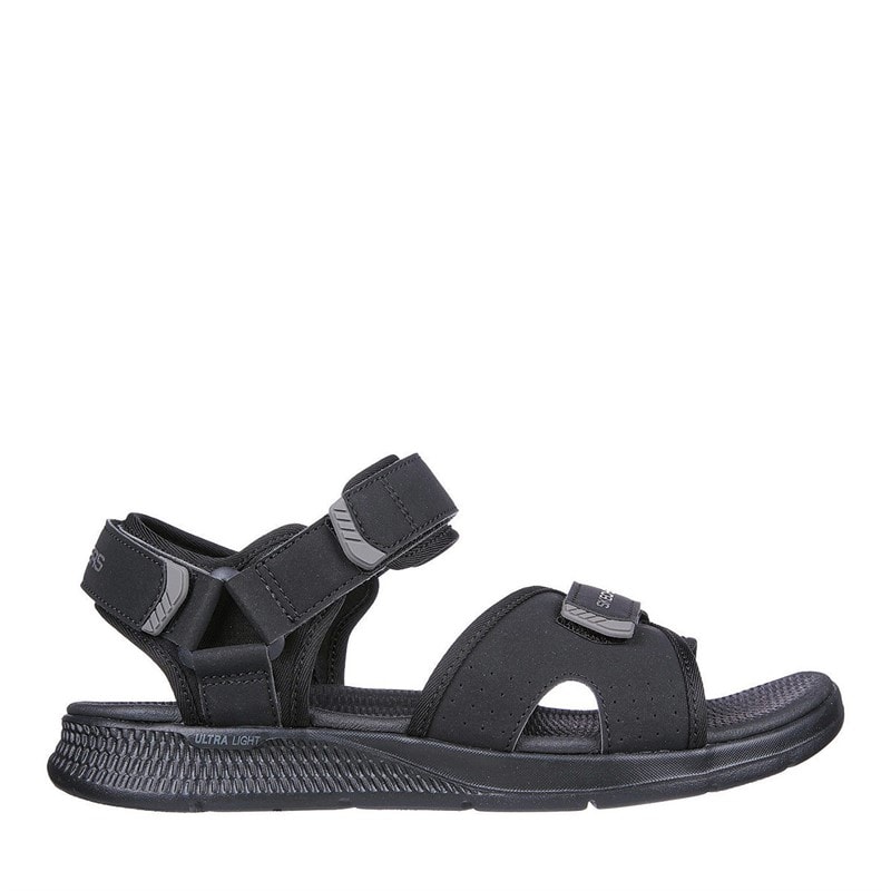 SKECHERS Heren Go Consistent Tributary Sandalen Zwart - Afbeelding 1