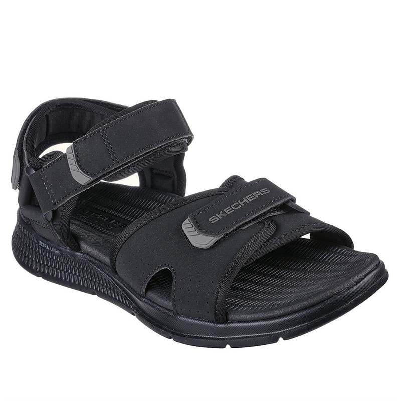 SKECHERS Heren Go Consistent Tributary Sandalen Zwart - Afbeelding 3