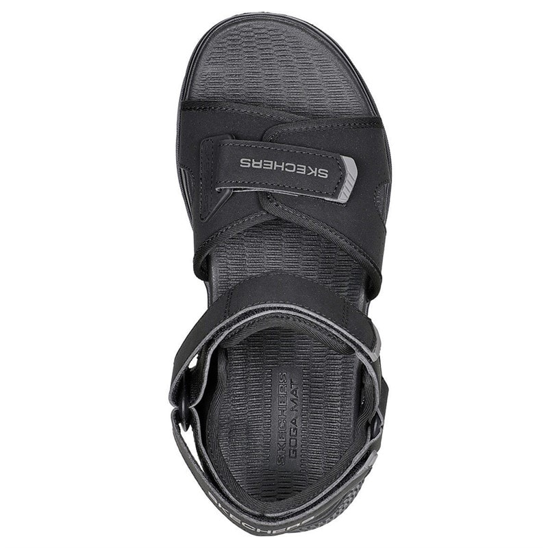SKECHERS Heren Go Consistent Tributary Sandalen Zwart - Afbeelding 4
