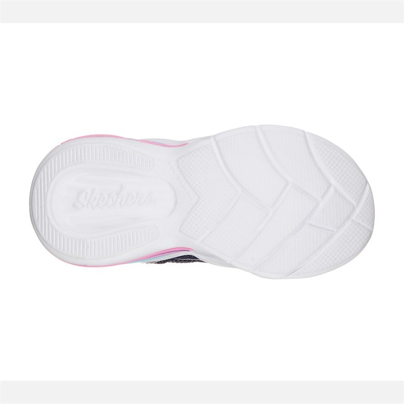 SKECHERS Bottes à talon cœur filles, briller Navy Lavender - Image 2