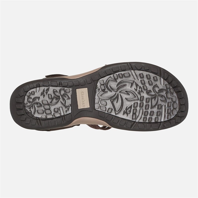 SKECHERS Sandały slim dla niej kolor Chocolate – zdjęcie  2