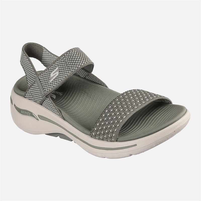 SKECHERS Sandales Gowalk Arch Fit Femme Olive - Image 4
