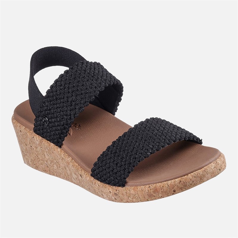 SKECHERS Sandales Beverlee Arch Fit Femme Noir - Image 3