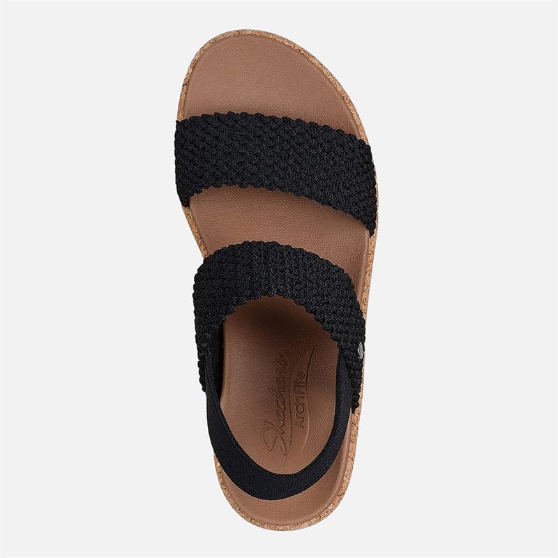 SKECHERS Sandales Beverlee Arch Fit Femme Noir - Image 4