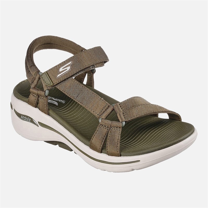 SKECHERS Sandales Gowalk Arch Fit Elite Femme Olive - Image 4