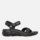 SKECHERS Dames Gowalk Arch Fit Sandalen Zwart