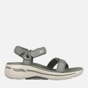 SKECHERS Dames Gowalk Arch Fit Sandalen Olive