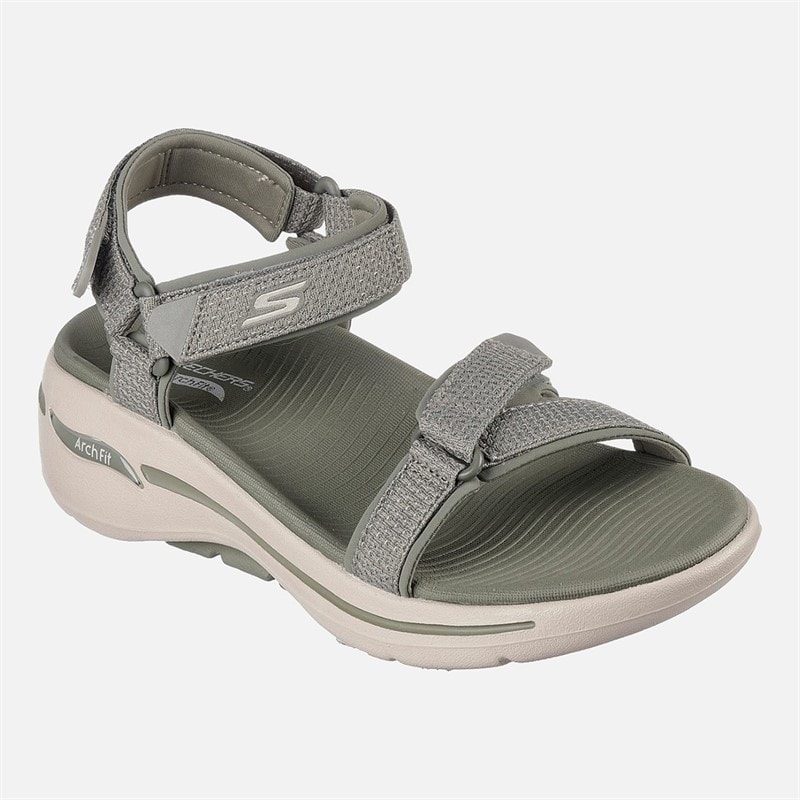 SKECHERS Sandales Gowalk Arch Fit Femme Olive - Image 3