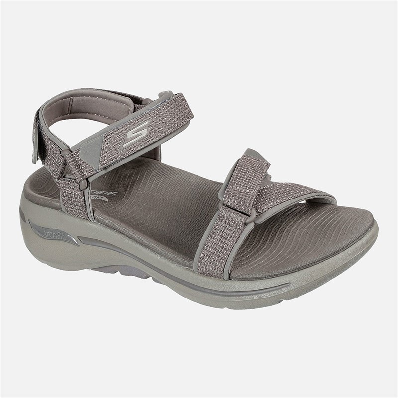 SKECHERS Gowalk Arch Fit sandały dla niej kolor Dark ciemnoszary – zdjęcie  3