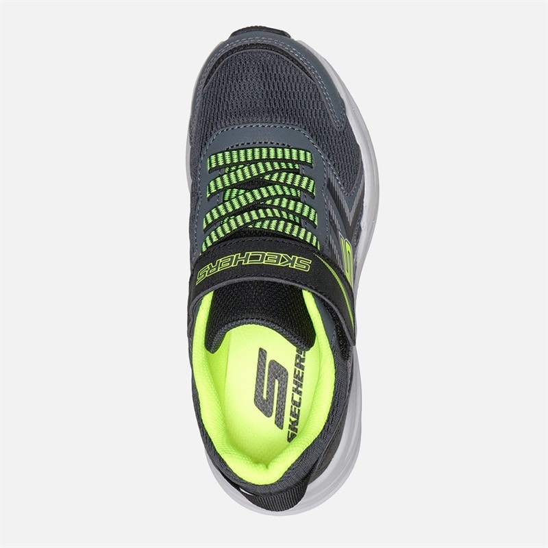 SKECHERS Junge Microspec Tread Sneakers Gray - Bild 4
