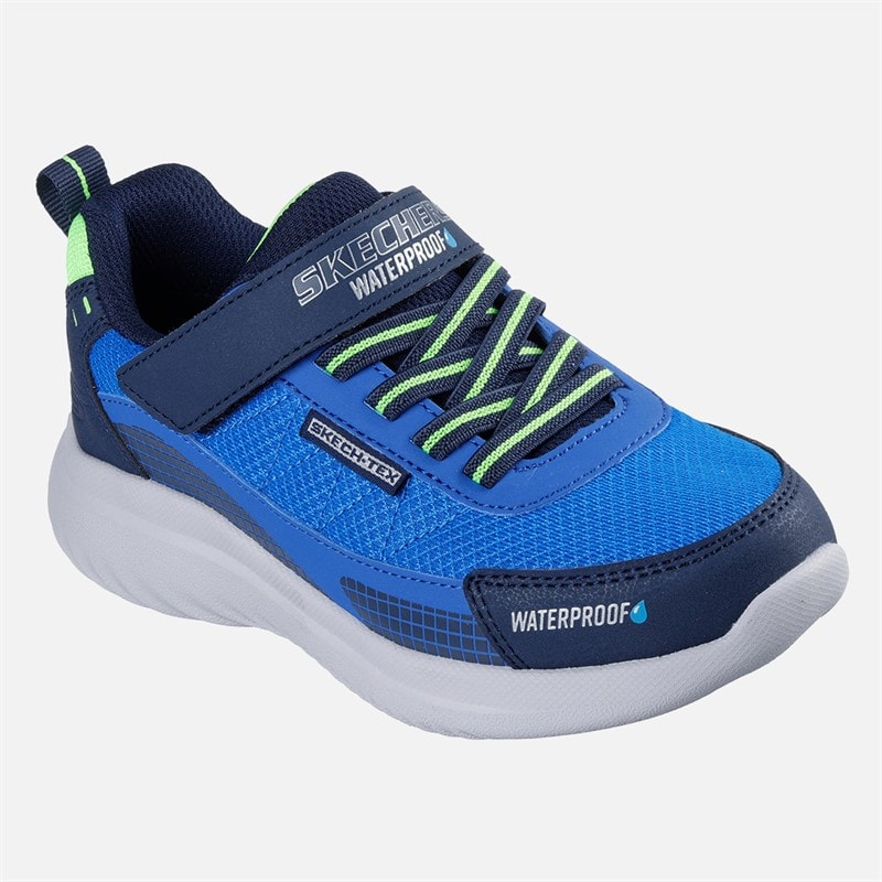 SKECHERS Bounder 2.0 Aqua Pace wodoodporne sneakersy dla chłopca kolor Navy – zdjęcie  3