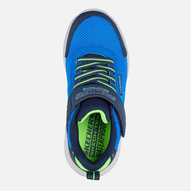 SKECHERS Bounder 2.0 Aqua Pace wodoodporne sneakersy dla chłopca kolor Navy – zdjęcie  4