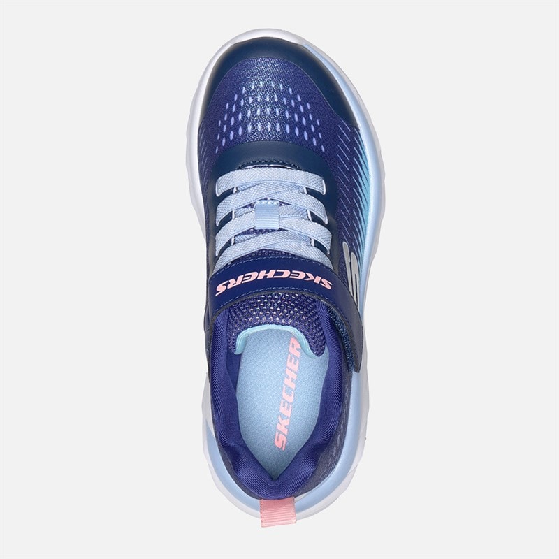 SKECHERS Baskets Fille Blitz de couleur illimitée Navy - Image 4