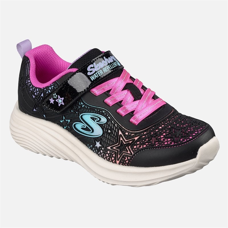 SKECHERS Bounder Pro sneakersy dla dziewczynki kolor Czarny – zdjęcie  3