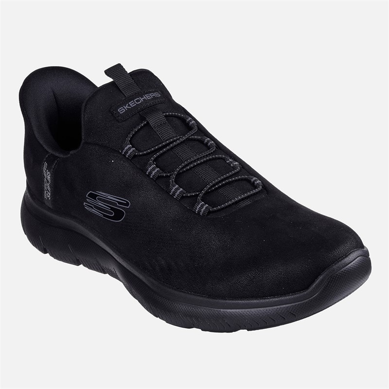 SKECHERS Herren Korlo Slip Ins Sneaker Schwarz - Bild 3