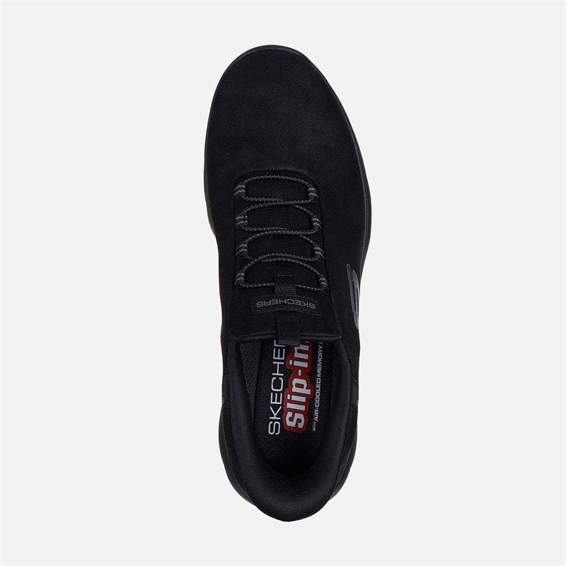 SKECHERS Herren Korlo Slip Ins Sneaker Schwarz - Bild 4