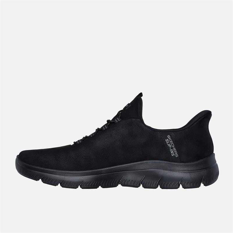SKECHERS Herren Korlo Slip Ins Sneaker Schwarz - Bild 5