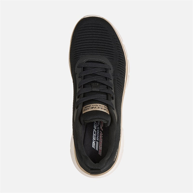 SKECHERS Bobs B Flex Hi Flying High Femme Noir - Image 3