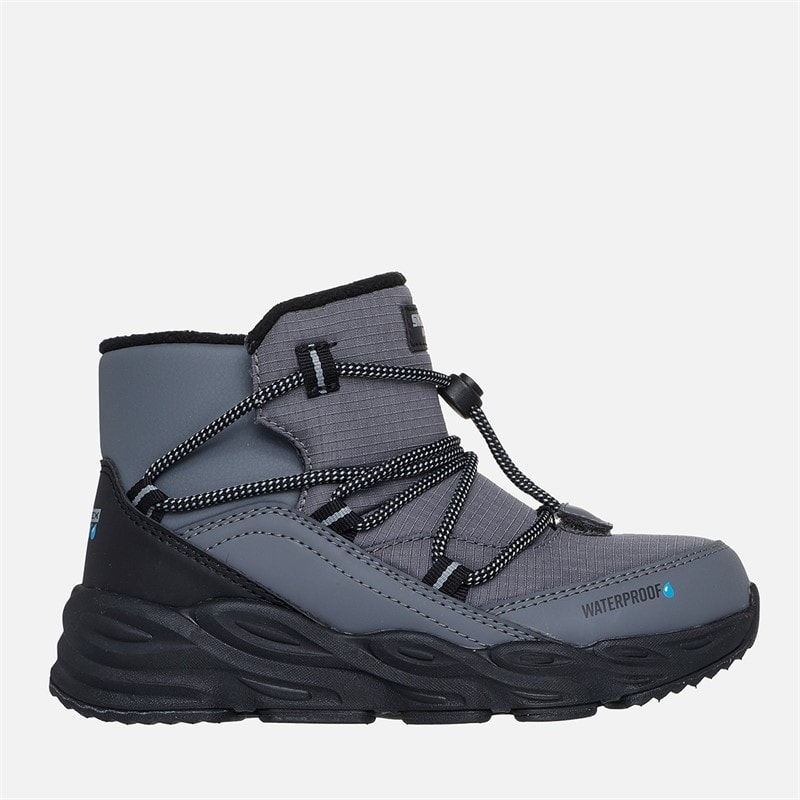 SKECHERS Baskets à enfiler imperméables Turbo Tread Garçon Gris - Image 1