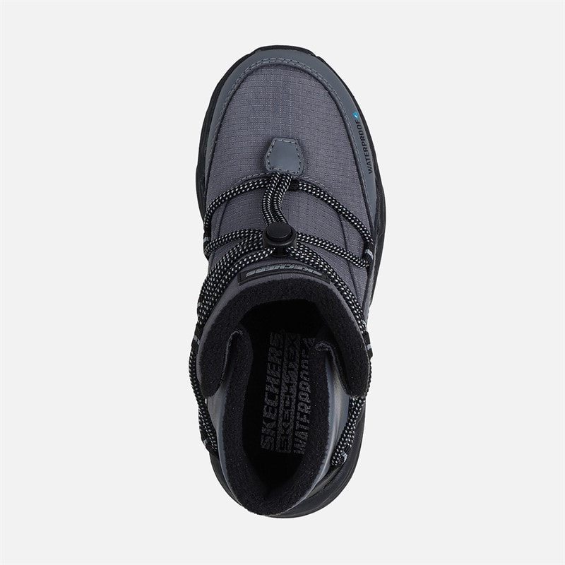 SKECHERS Baskets à enfiler imperméables Turbo Tread Garçon Gris - Image 4