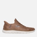 SKECHERS Herren Korlo Slip Ins Sneaker Braun
