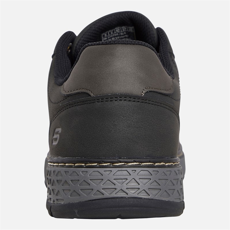 SKECHERS Heren waterdichte relaxed fit Garlan Pryor schoenen Zwart - Afbeelding 3