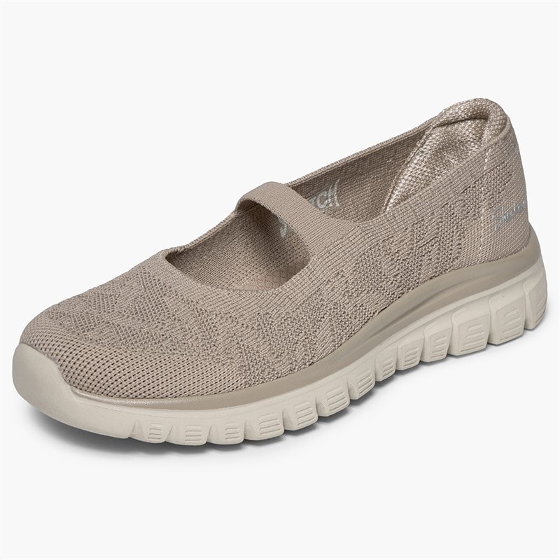 SKECHERS Baskets gracieuses Femme Natural - Image 3