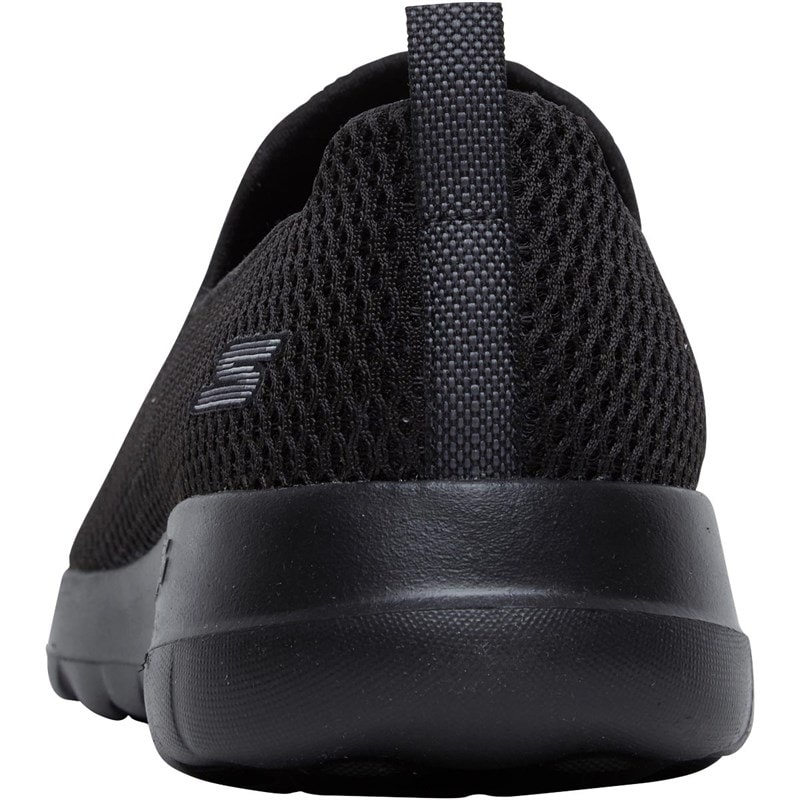 SKECHERS Dames GOwalk Joy Sneakers Zwart/Zwart - Afbeelding 3