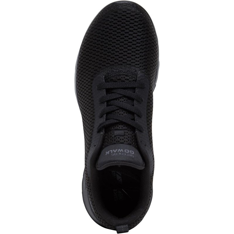 SKECHERS Damen GOwalk Joy Paradise Sneaker Schwarz/Schwarz - Bild 4