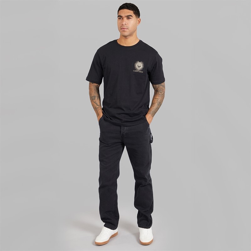 ONLY & SONS Tristan Relaxed T-shirt dla niego kolor Czarny/Skull – zdjęcie  4