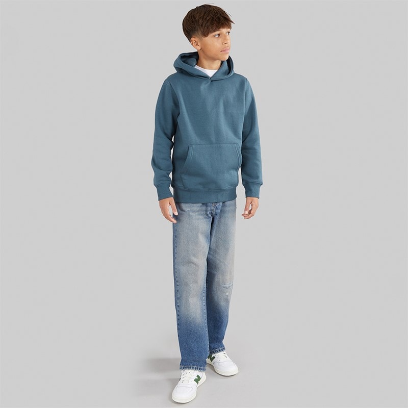 ONLY & SONS Jongens Edge Rechte Pasvorm Jeans Dark Blue Denim - Afbeelding 4