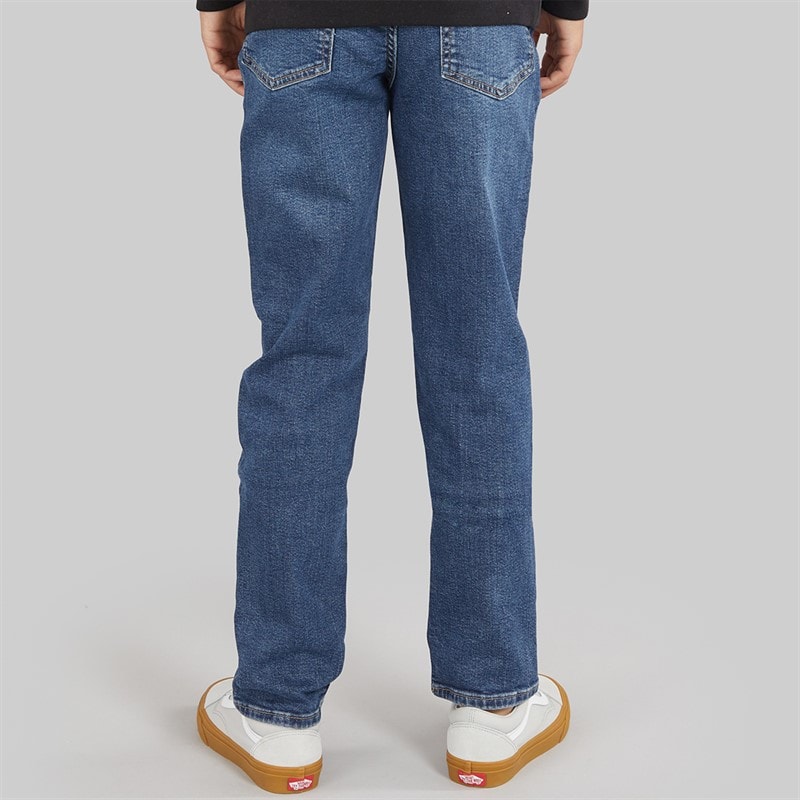 ONLY & SONS Jongens Weft Regular Fit Jeans Dark Blue Denim - Afbeelding 2
