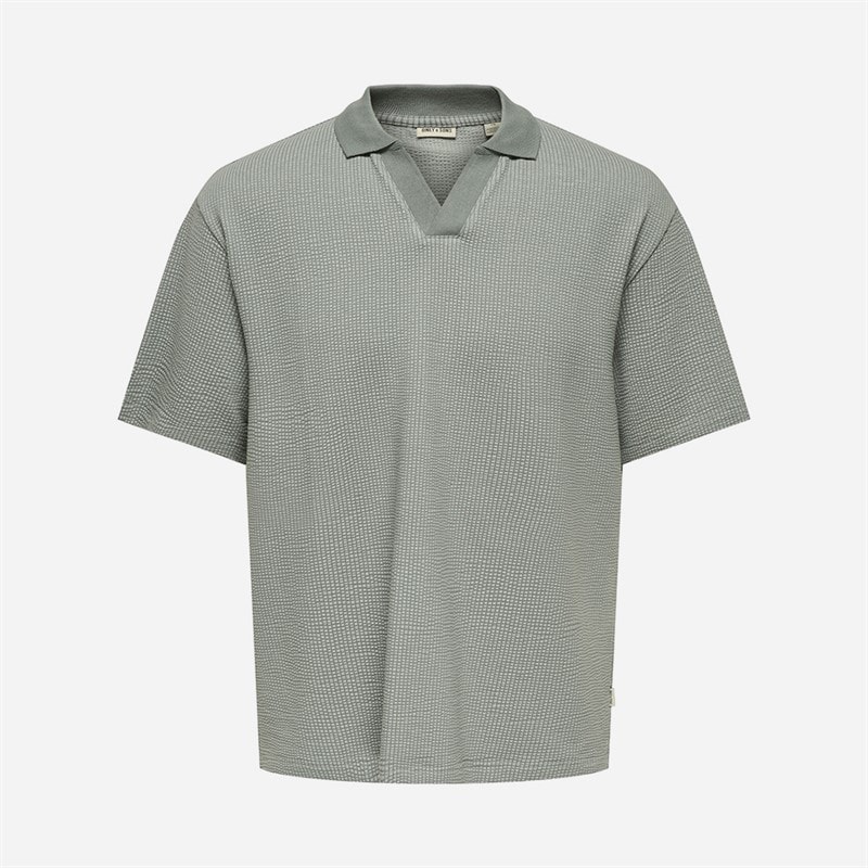 ONLY & SONS Jongens Kian Poloshirt Sedona Sage