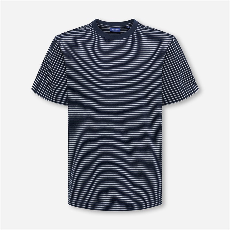 ONLY & SONS T-shirt Fred Life Garçon Navy Blazer