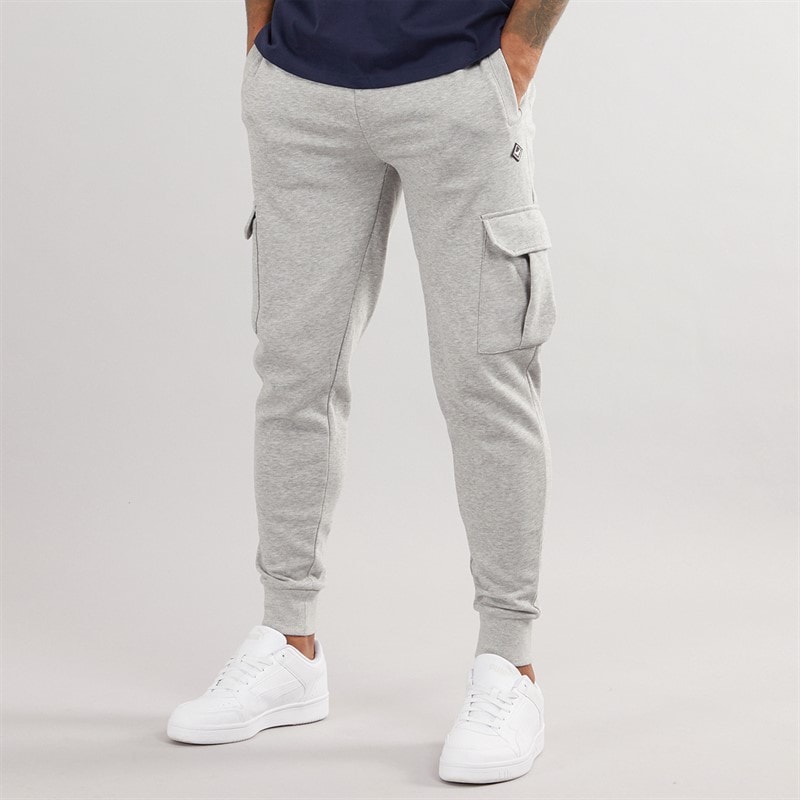 THREADBARE Herren Stefan Jogginghose Grau Meliert