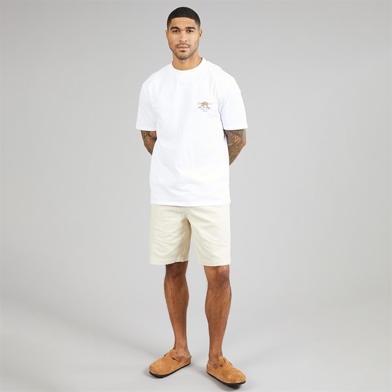 THREADBARE Rock T-shirt dla niego kolor Biały – zdjęcie  4