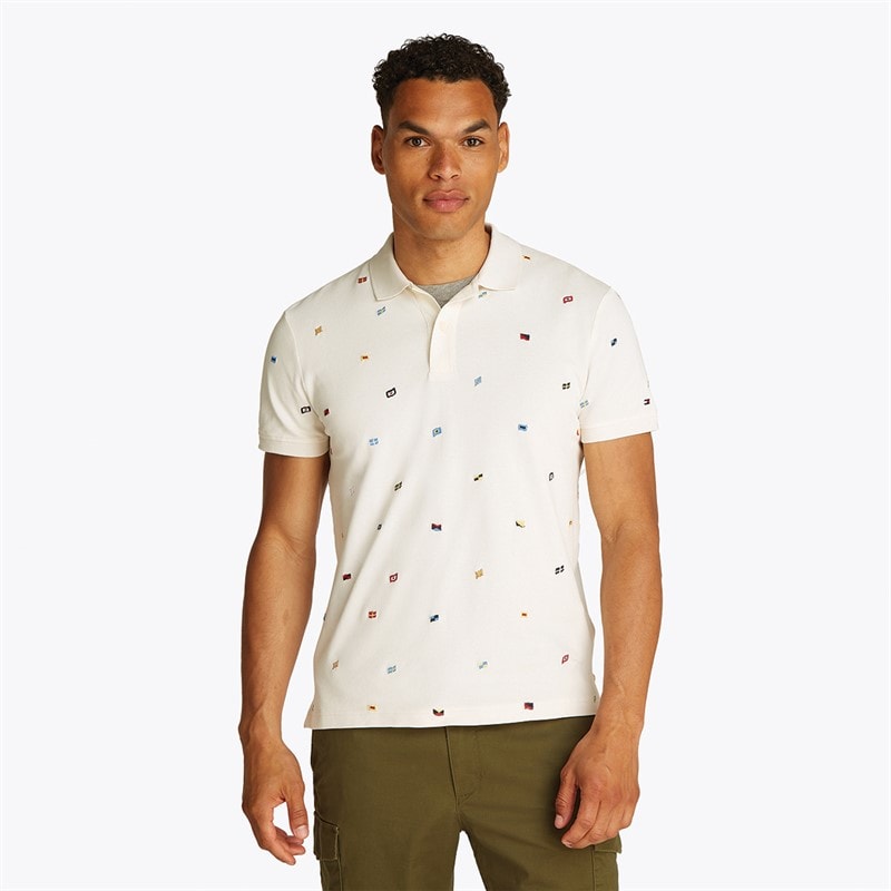 Tommy Hilfiger Heren Critter Reg Polo IPetal - Afbeelding 1