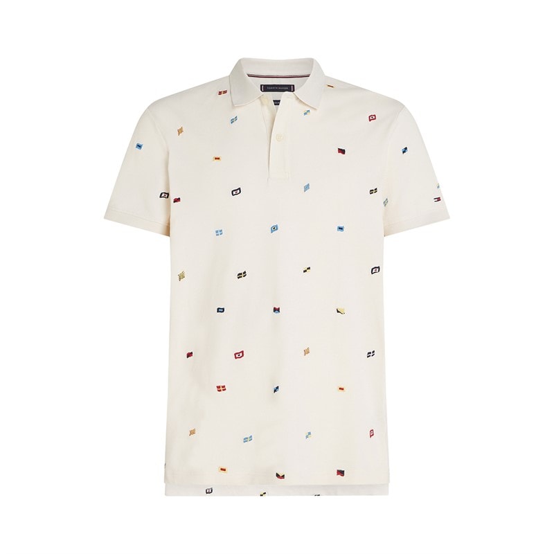 Tommy Hilfiger Heren Critter Reg Polo IPetal - Afbeelding 5
