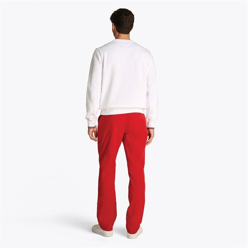 Tommy Hilfiger Heren Pullover Sweatshirt Wit - Afbeelding 4