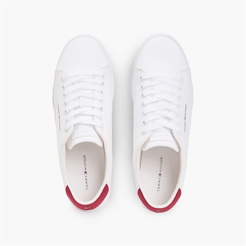 Tommy Hilfiger Heren Vulc Core Sneakers Wit - Afbeelding 4