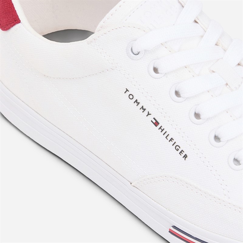 Tommy Hilfiger Heren Vulc Core Sneakers Wit - Afbeelding 5
