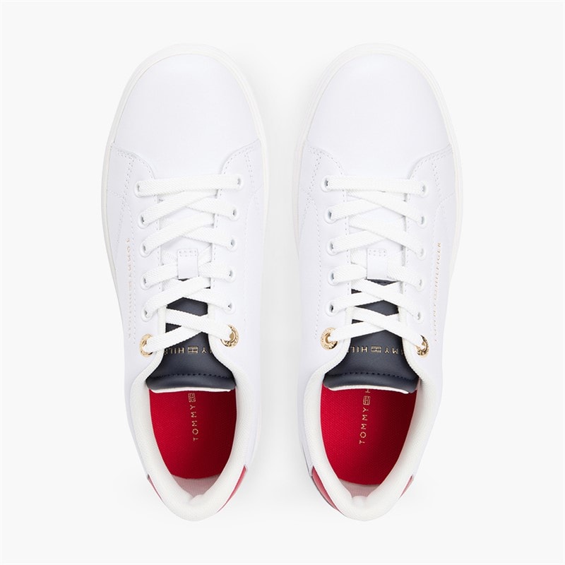 Tommy Hilfiger Damen Feminine Cupsohle Turnschuhe Rwb - Bild 4