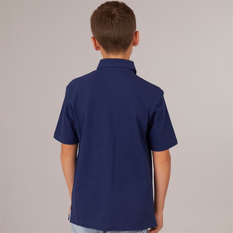 Timberland Polo Garçon Bleu Médiéval - Image 2