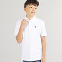 Timberland Polo Garçon Blanc