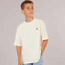 Timberland Jongens T-Shirt met Korte Mouwen Crème