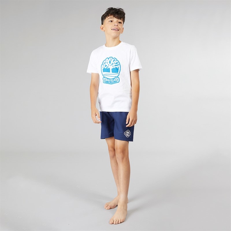 Timberland Bade Shorts Junge Medieval Blau - Bild 3