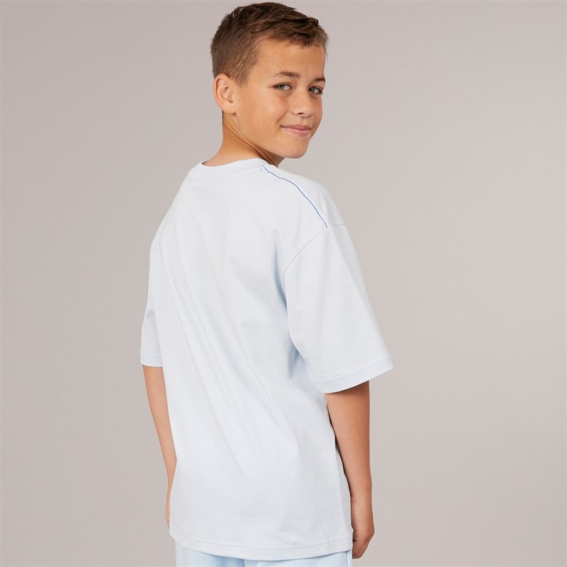 Timberland Jongens T-Shirt Korte Mouw Lichtblauw - Afbeelding 2